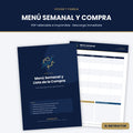 Menú Semanal y Lista de la Compra – Plantilla PDF Rellenable